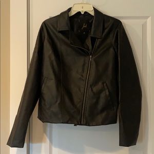 Jack Vegan Leather Moto Jacket